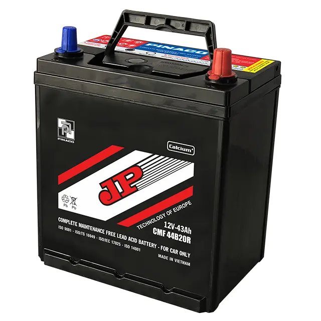 CMF 44B20R (12V-43Ah) High Performance Lead Acid Battery Sealed Type Low-Maintenance for Car Use Future of Battery Technology