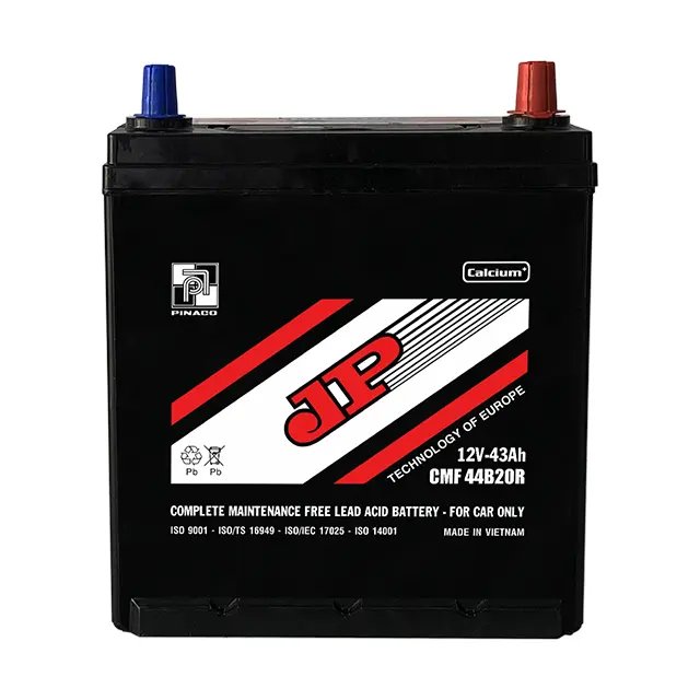 CMF 44B20R (12V-43Ah) High Performance Lead Acid Battery Sealed Type Low-Maintenance for Car Use Future of Battery Technology