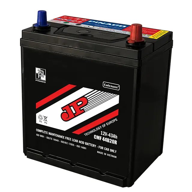 CMF 44B20R (12V-43Ah) High Performance Lead Acid Battery Sealed Type Low-Maintenance for Car Use Future of Battery Technology
