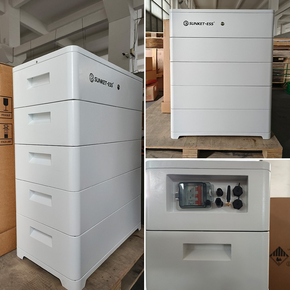 ESS Lifepo4 48v 200ah Lithium Battery 51.2v 100ah lifepo4 High Voltage Stacked Battery Pack 10kw 20kwh 30kwh 50kwh