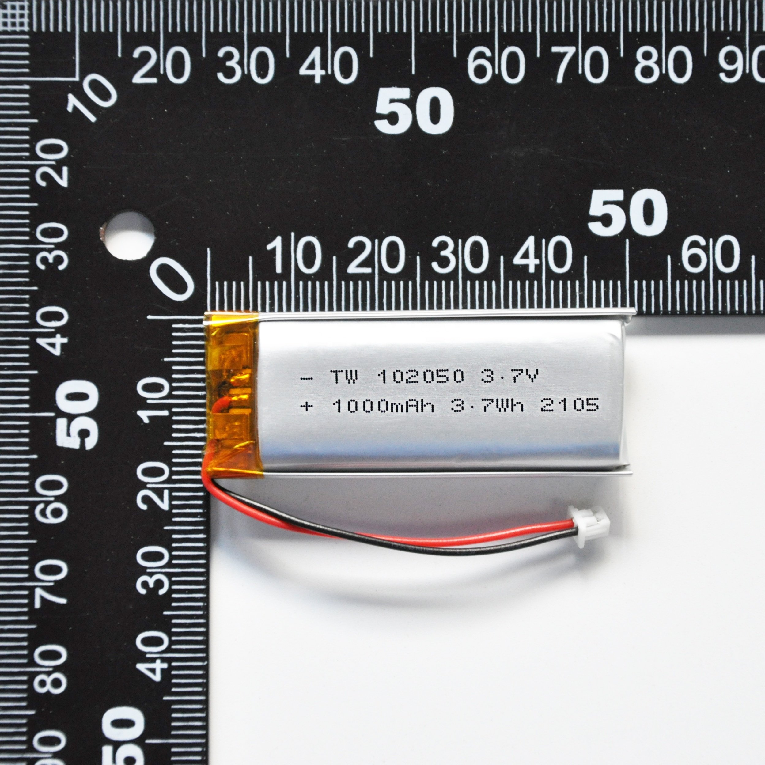 KC battery Rechargeable 3.7v 102050 1000mAh lipo Battery polymer lithuim battery