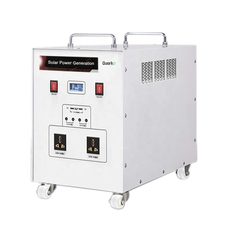 Quarke All In One 2000W Inverter 12V 200Ah Lead Acid Battery Box Pure Sine Wave Inverter With Battery Charger