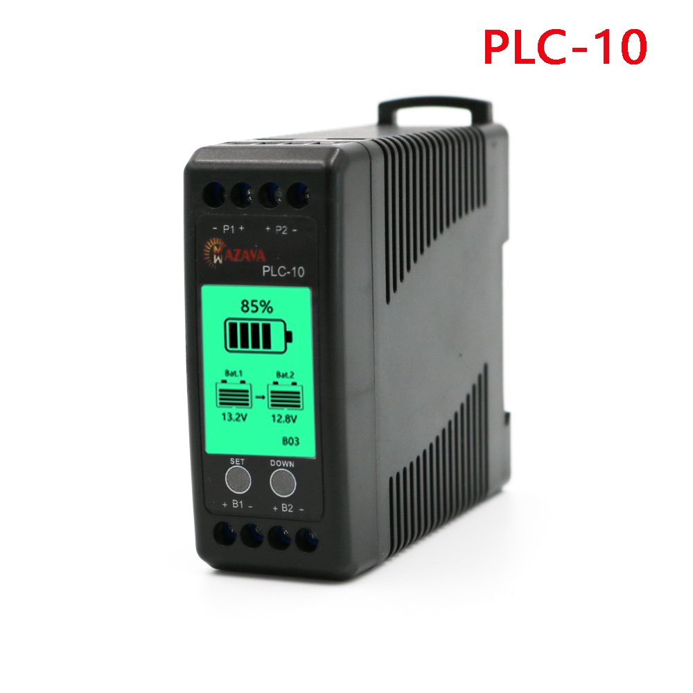 Mazava 48V Voltage Controller Batteries Balance Lead Acid Battery Connected in Parallel Series LCD Meter Battery Equalizer