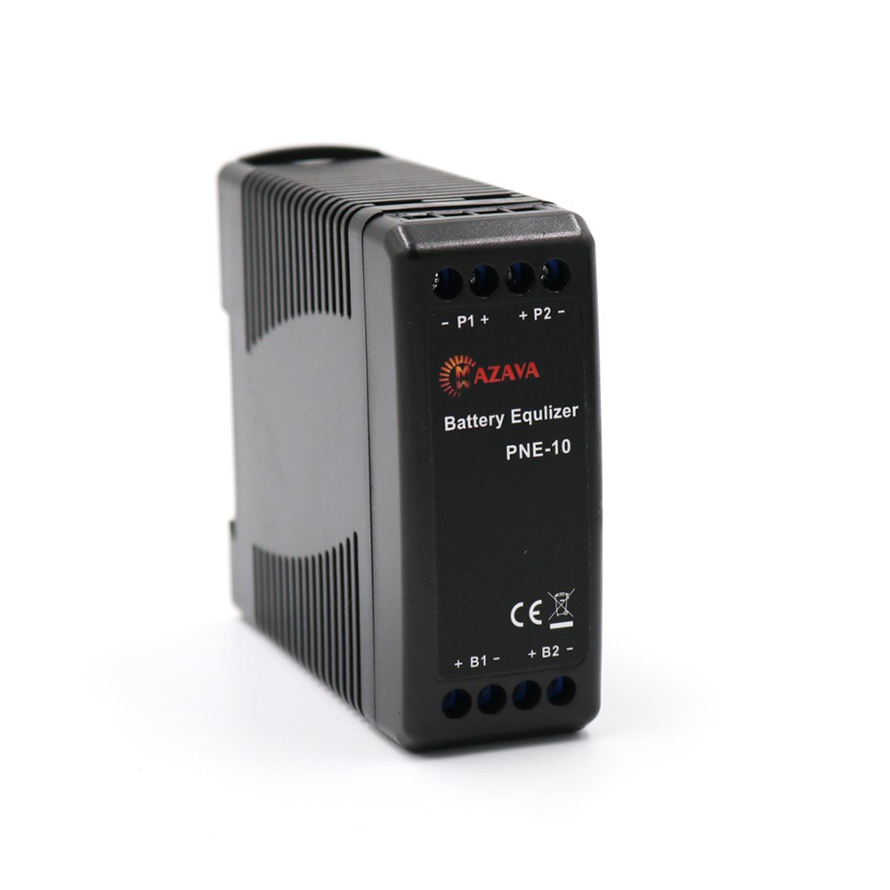 Mazava 48V Voltage Controller Batteries Balance Lead Acid Battery Connected in Parallel Series LCD Meter Battery Equalizer
