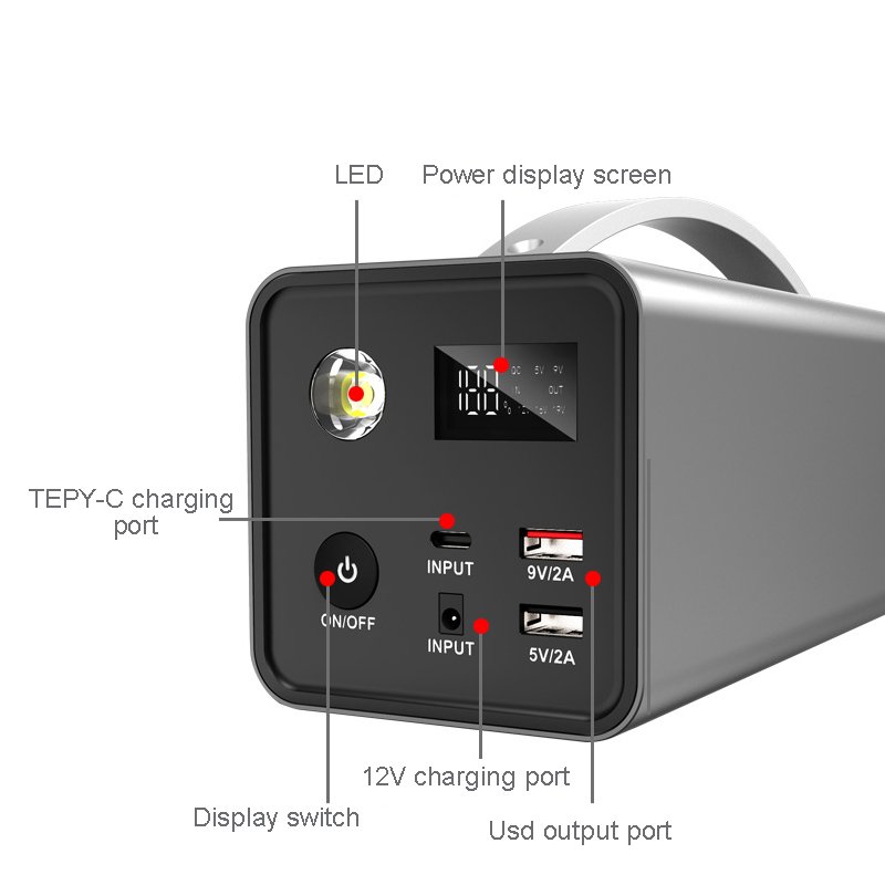 300Wh 500Wh solar portable power station lithium batteries lithium ion battery energy storage battery solar generator