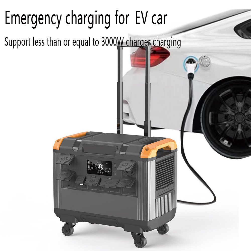 Hot Sale 3000w High Power Storage Supply And Outdoor Portable Energy Storage Power Station Hiking 2688wh Lithium Battery