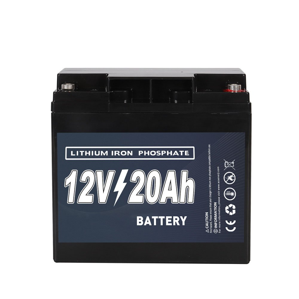 Deep Cycle 12V 12Ah 20Ah 30Ah 50Ah Rechargeable Lithium LiFePO4 Battery for Replacing Lead-Acid Batteries
