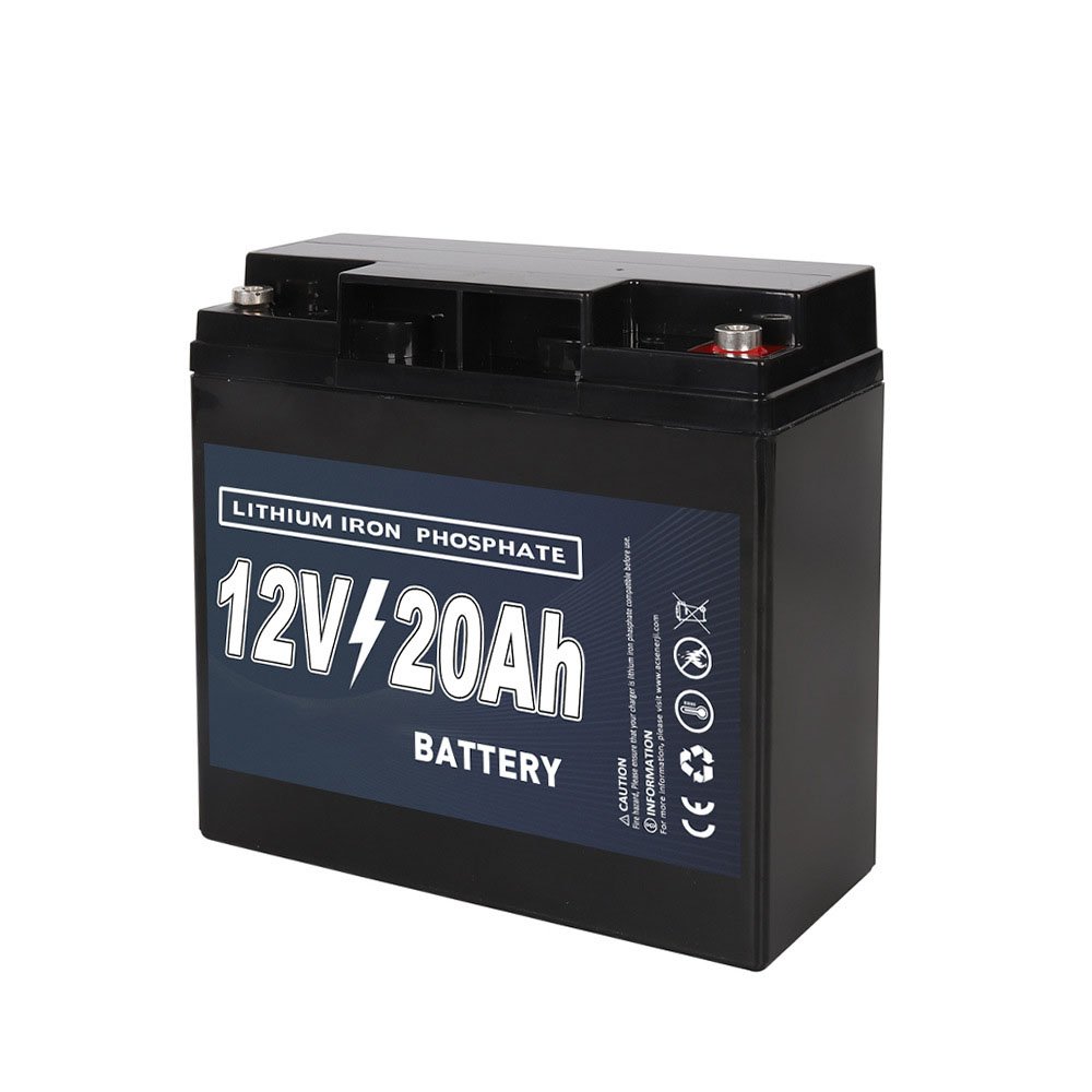 Deep Cycle 12V 12Ah 20Ah 30Ah 50Ah Rechargeable Lithium LiFePO4 Battery for Replacing Lead-Acid Batteries