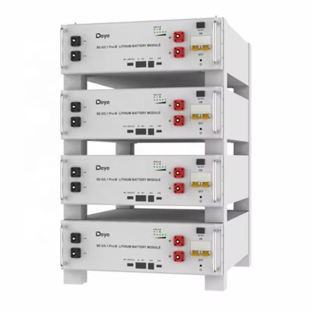 LifePO4 Battery 48v 51.2v 100ah 200ah Lithium 5.12kwh 10kwh Rack Lithium Ion Battery Deye SE-G5.1 Pro-B