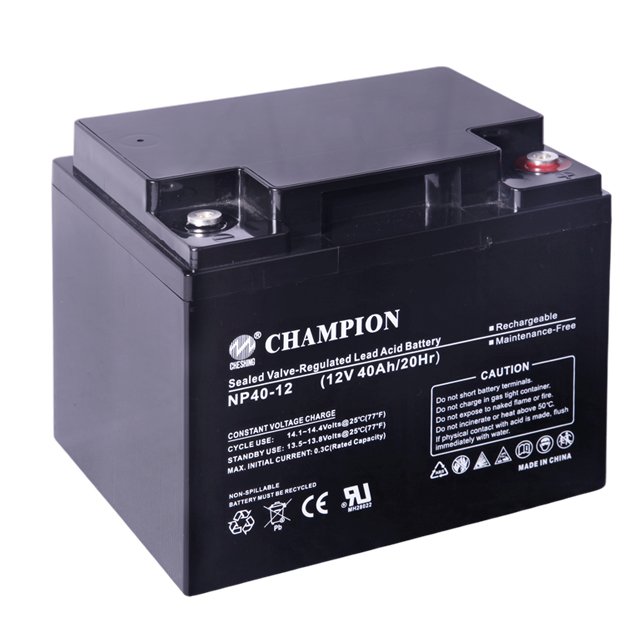 CHESHING CHAMPION Sealed LEAD ACID AGM Battery 12V 40Ah Lead Acid Vrla Ups Deep Cycle Battery long service life