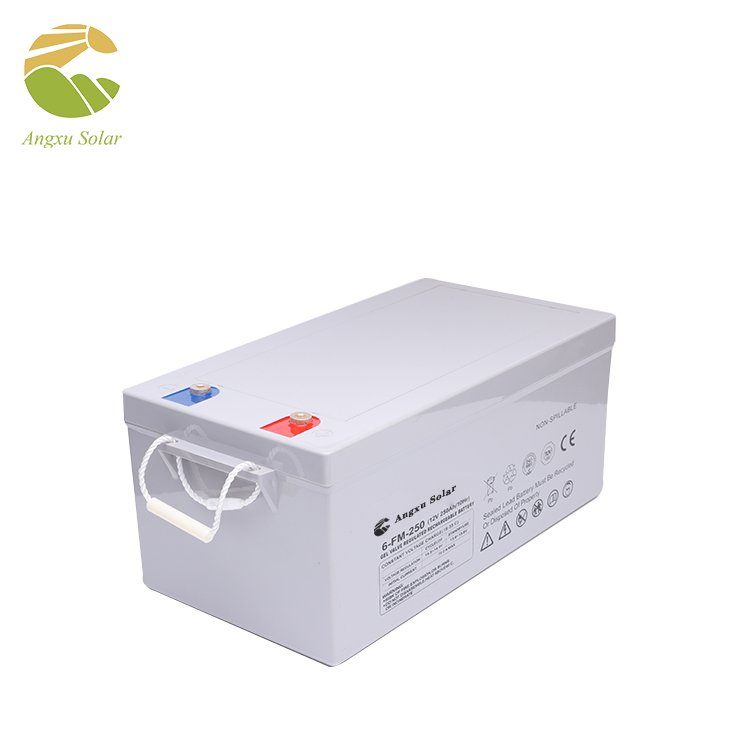 GEL Battery 12V 250Ah Deep Cycle Lead Acid Batteries For Solar System Storage Battery
