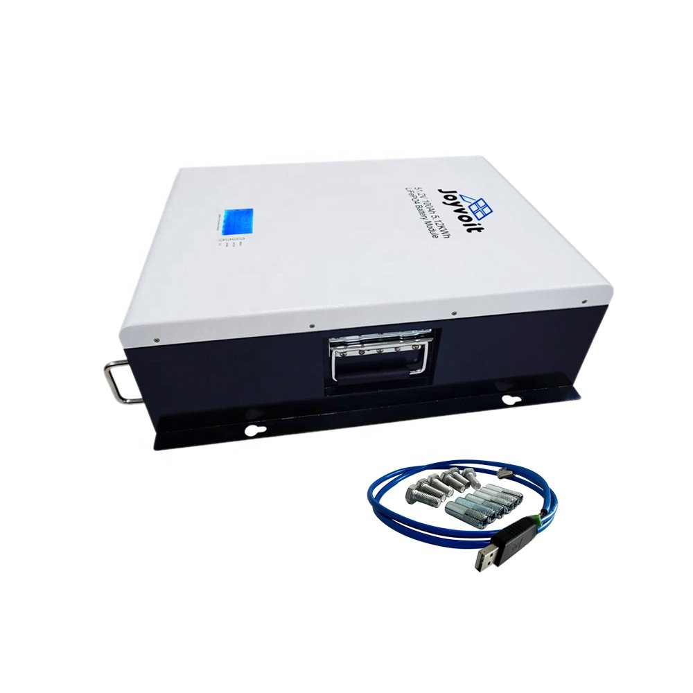 Better Quality LiFePO4 Solar 2.56kwh 50Ah Power Wall 51.2V Lithium Ion Battery 6000cycles For Home Appliance