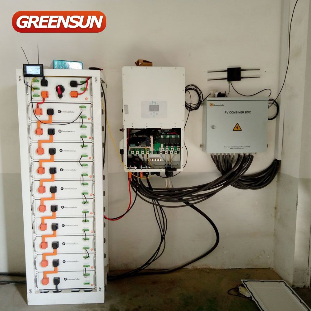 Three Phase 220V 10kw 20kw 30kw 40kw 50kw 60kw 80kw 100kw 120kw Off Grid Solar Power System With Battery Backup