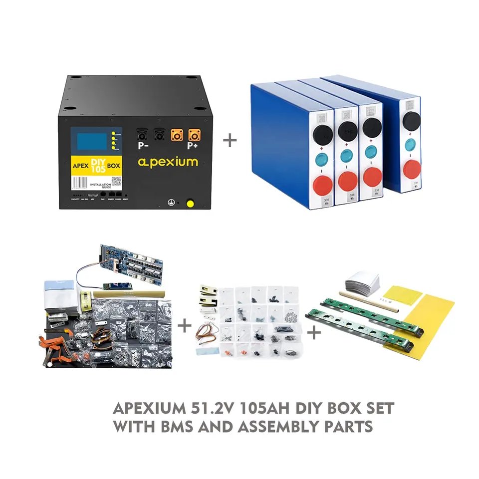 3C 5C Grade A EV LF50K 50Ah 105Ah 3.2V Prismatic cell 50K 50 Ah Lifepo4 battery Cell Motor 150A 36V Bike Battery Pack