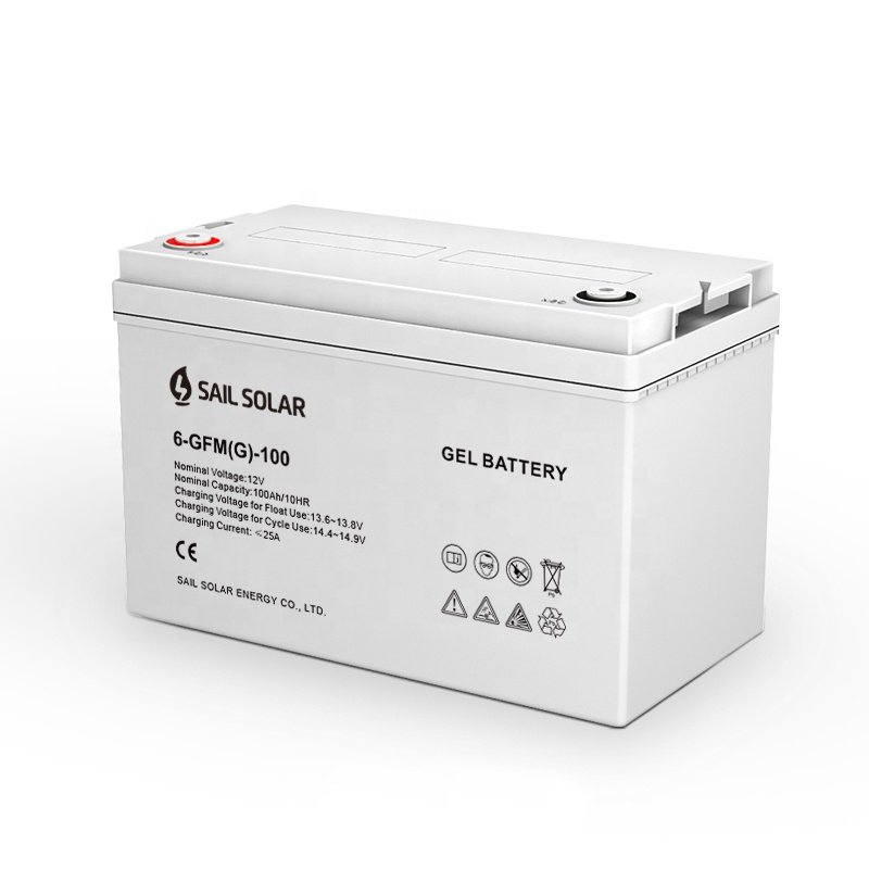 Rechargeable Battery 12v 100Ah 150Ah 200Ah 250Ah 260Ah Lead Acid Battery for Solar Power System