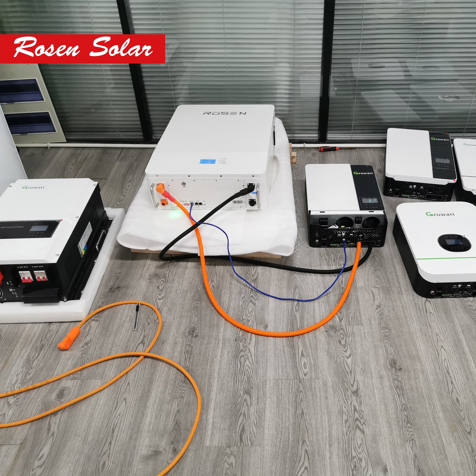 Rose Solar Battery lifepo4 200ah 10kwh pv photovoltaic With BMS Communication