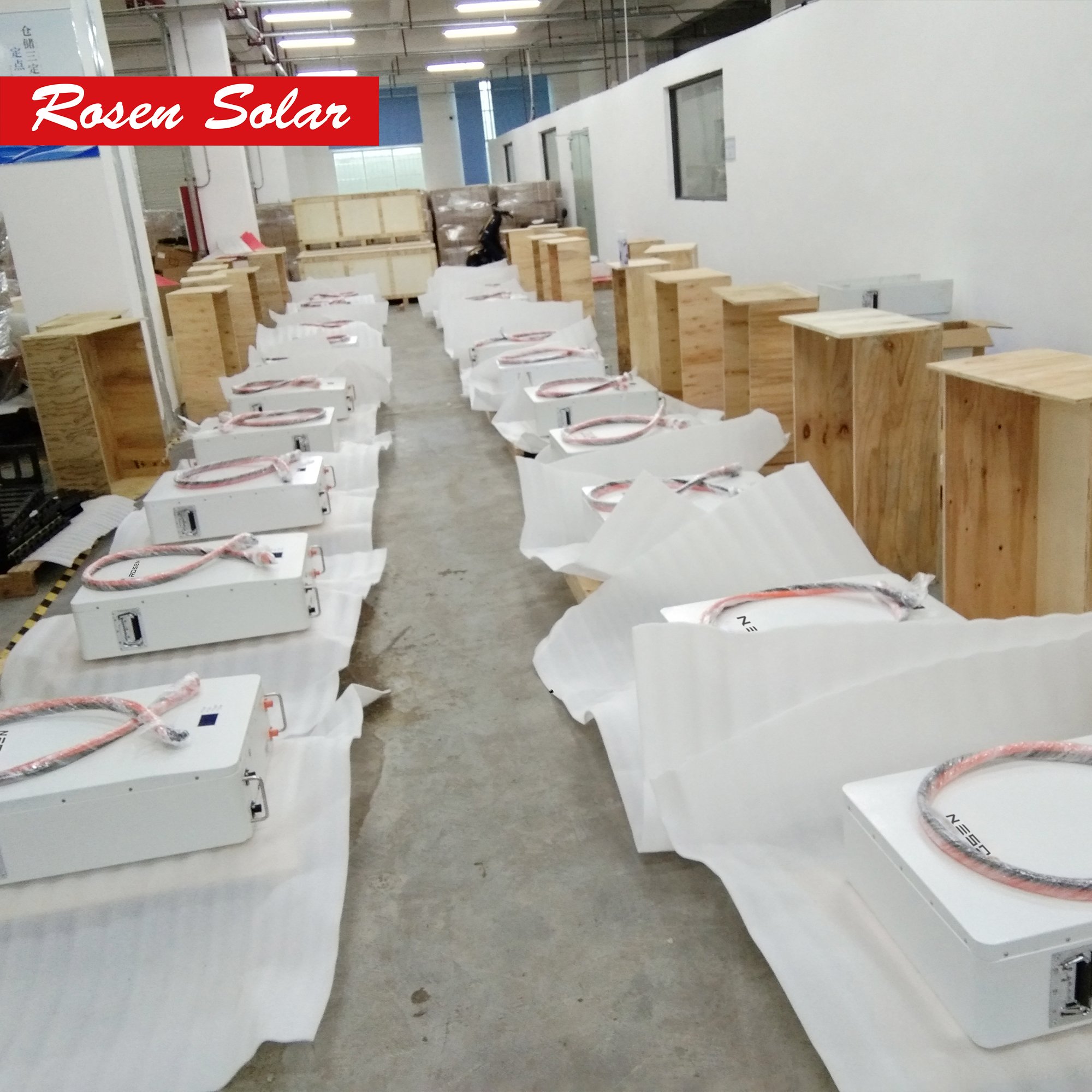 Rose Solar Battery lifepo4 200ah 10kwh pv photovoltaic With BMS Communication