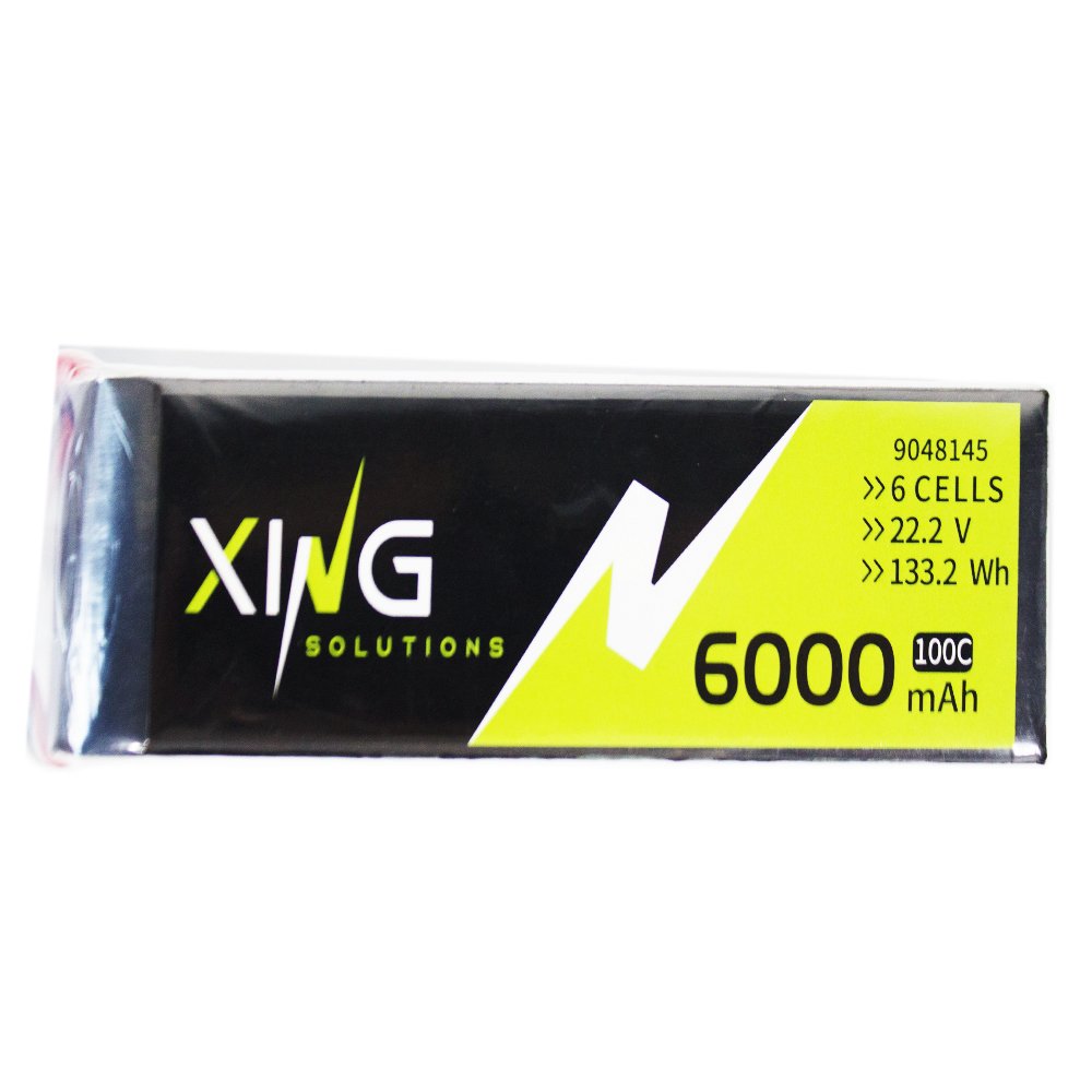 Factory Price Lithium ion Polymer Battery high rate 100C 6S1P 22.2V 6000mah UAV battery drone battery 9048145