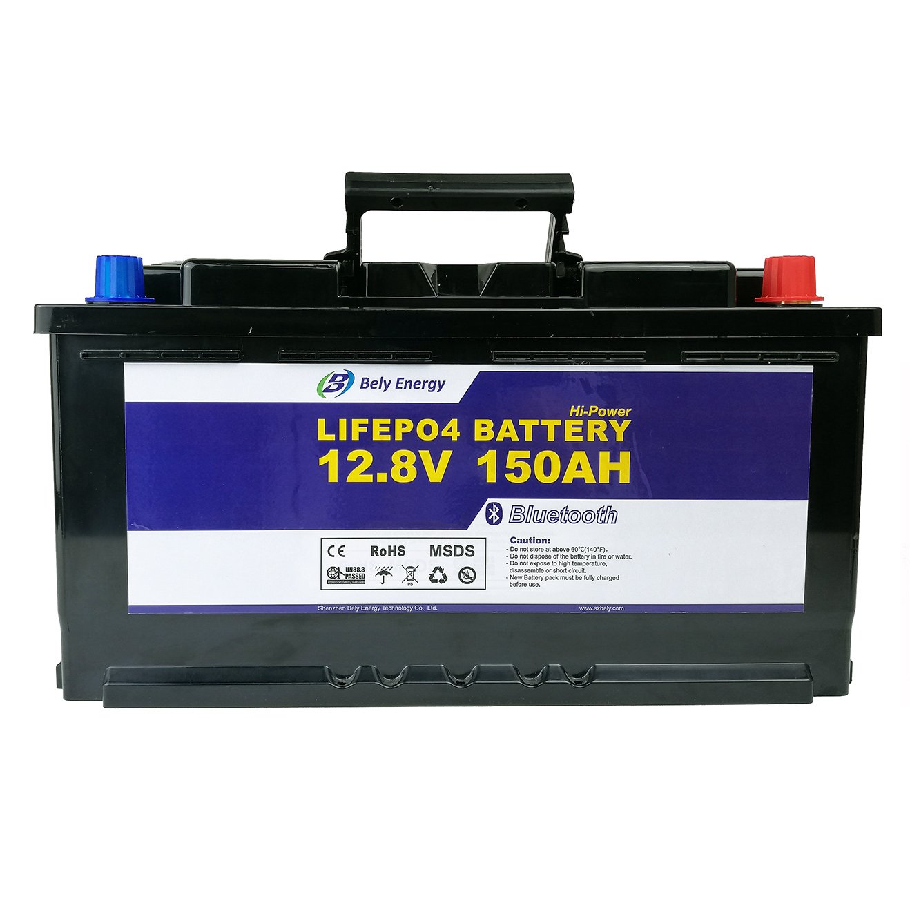 Bely Top quality manufacturer 12V 150AH Lithium Ion battery with bluetooth for Electric tricycle, Leisure