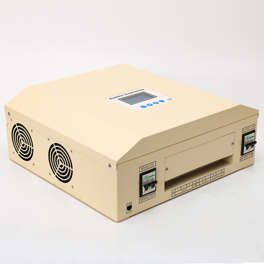 Home use 48v 6kw 3kw wind and 1kw solar wind solar hybrid charge controller