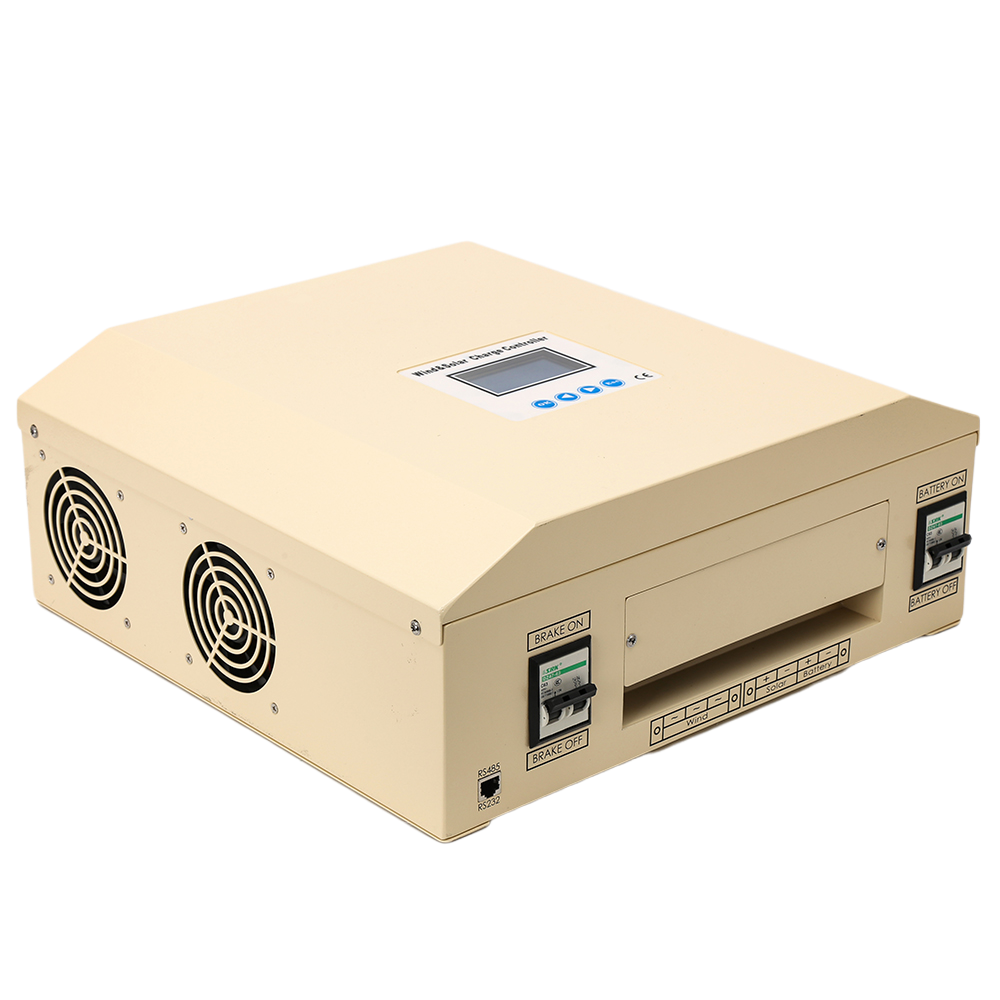 Home use 48v 6kw 3kw wind and 1kw solar wind solar hybrid charge controller