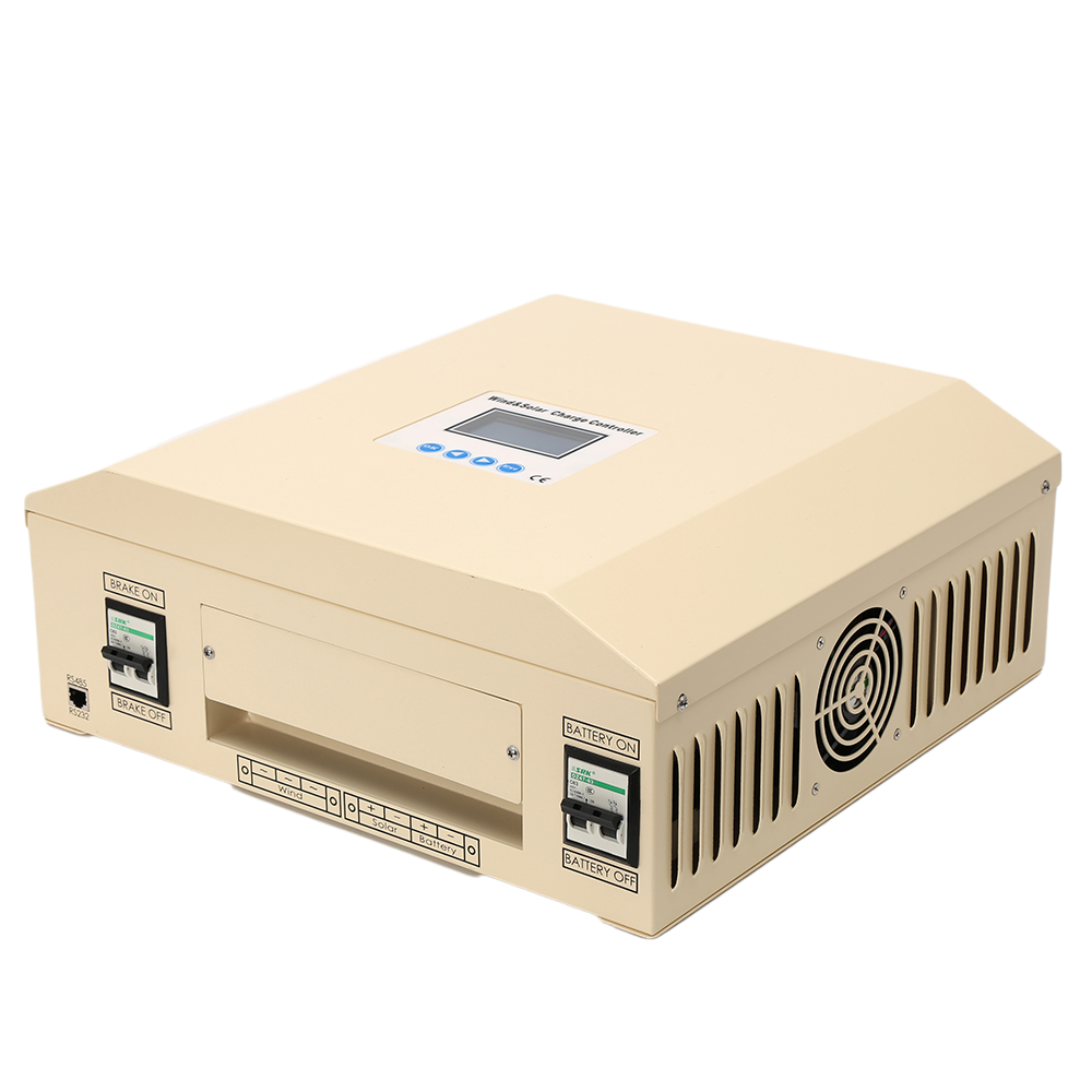 Home use 48v 6kw 3kw wind and 1kw solar wind solar hybrid charge controller