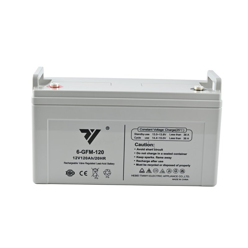 TIANYI UPS EPS Emergency System Fire Fighting Solar Energy 12V 120AH 20HR Lead-Acid Battery Rechargeable battery