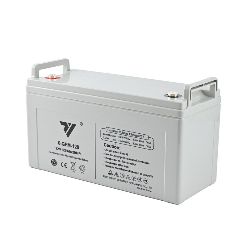 TIANYI UPS EPS Emergency System Fire Fighting Solar Energy 12V 120AH 20HR Lead-Acid Battery Rechargeable battery