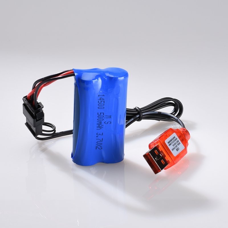CROWN V OEM Li-ion battery pack 500 mah 7.4V 14500 lithium ion battery pack