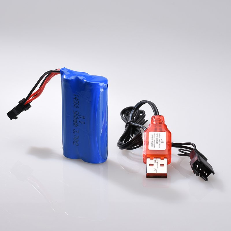 CROWN V OEM Li-ion battery pack 500 mah 7.4V 14500 lithium ion battery pack