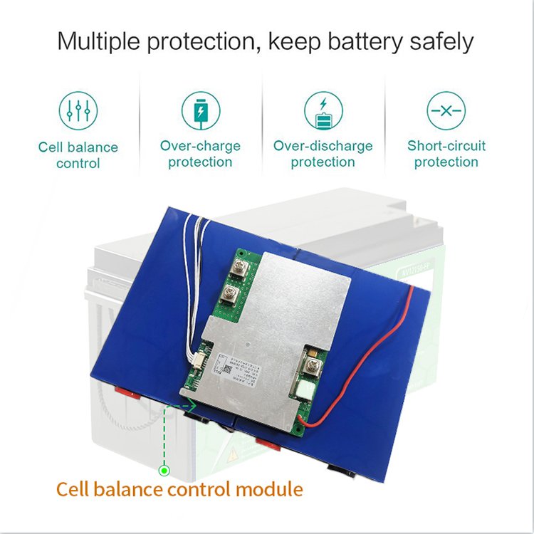 Nova 7000 Cycles prismatic lifepo4 battery 12v 150ah solar battery bank cleaning robot machine for solar panel