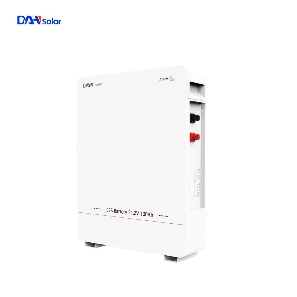 DAH Home Energy Storage Battery Wall-Mounted 5Kwh 51.2V Solar Battery 100ah