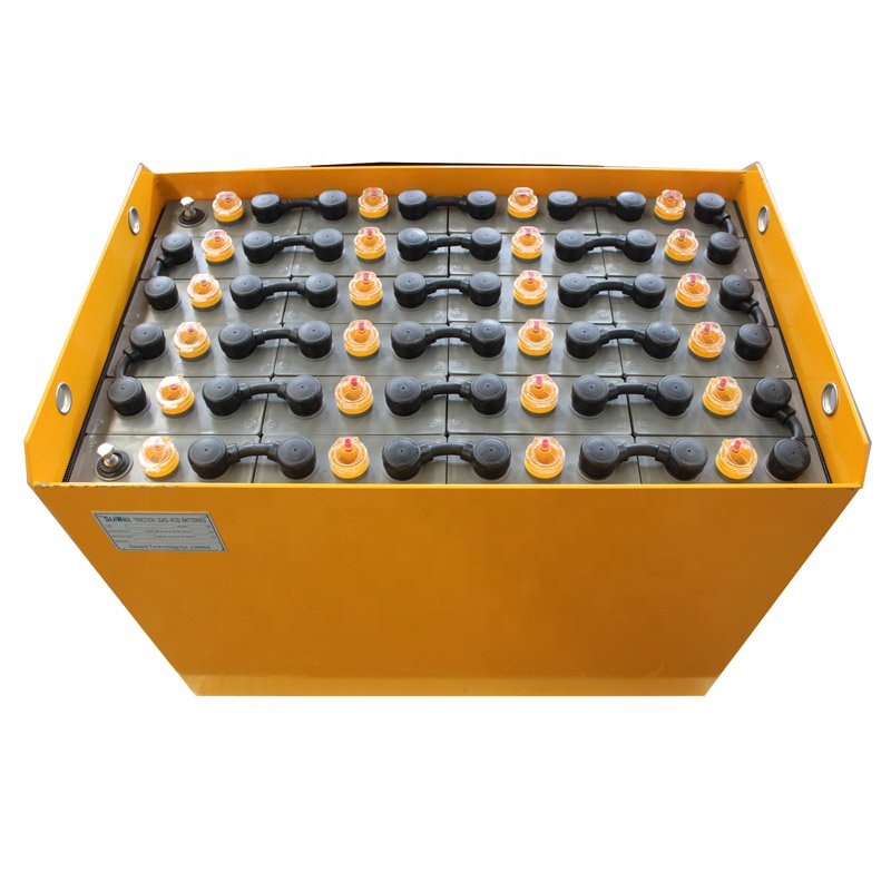 Battery Forklift battery 48 volt 720Ah(6PZS720) PZS 198mm width traction battery for electric operated forklift