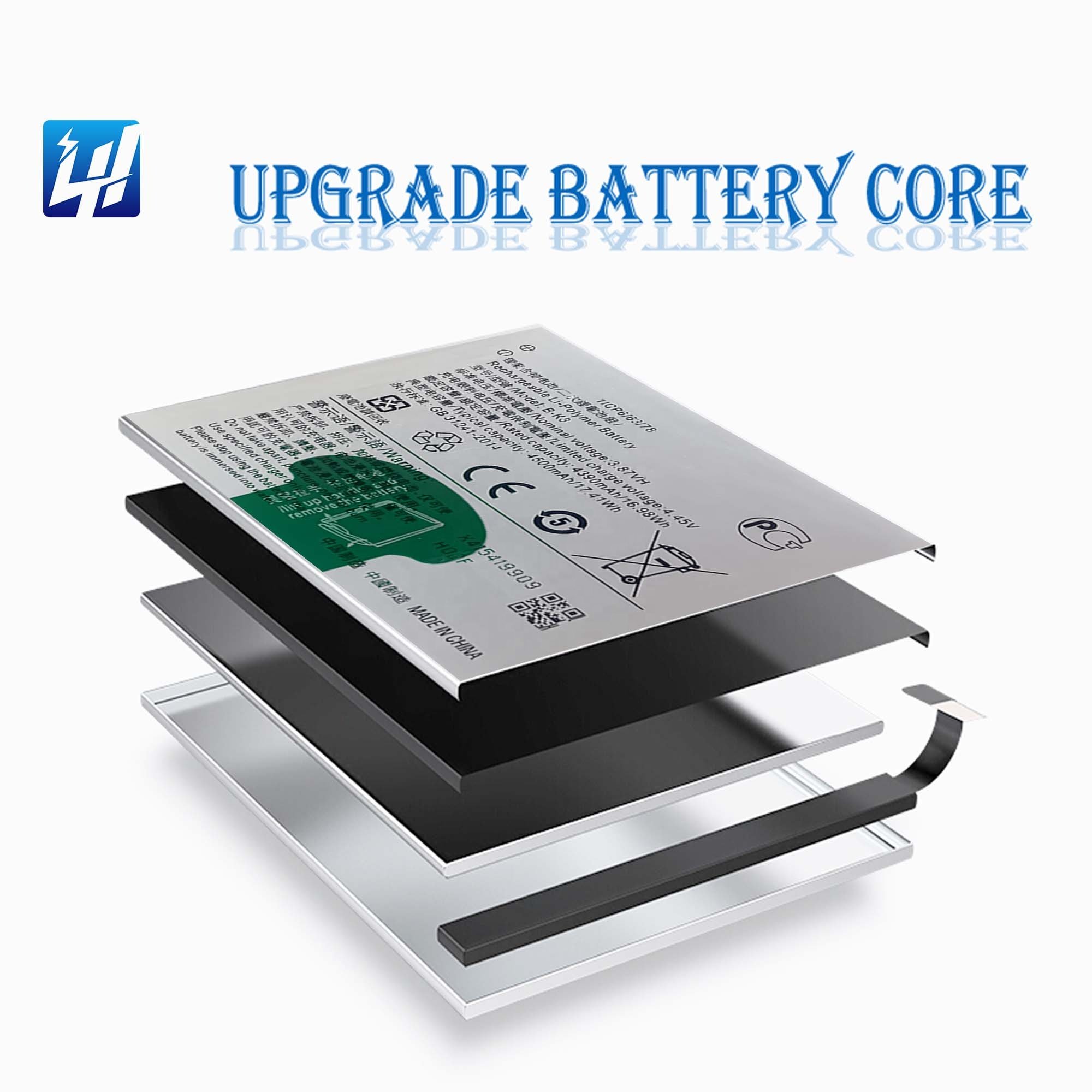 OEM B-K3 100% Original Li-ion Polyer Rechargeable battery For vivo Y9s S1 Pro 4500mAh