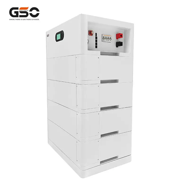 Home Use Energy Storage Lithium Battery 10KWH 15KWH 20KWH All In One Stacked Portable Power Storage Battery For Sell