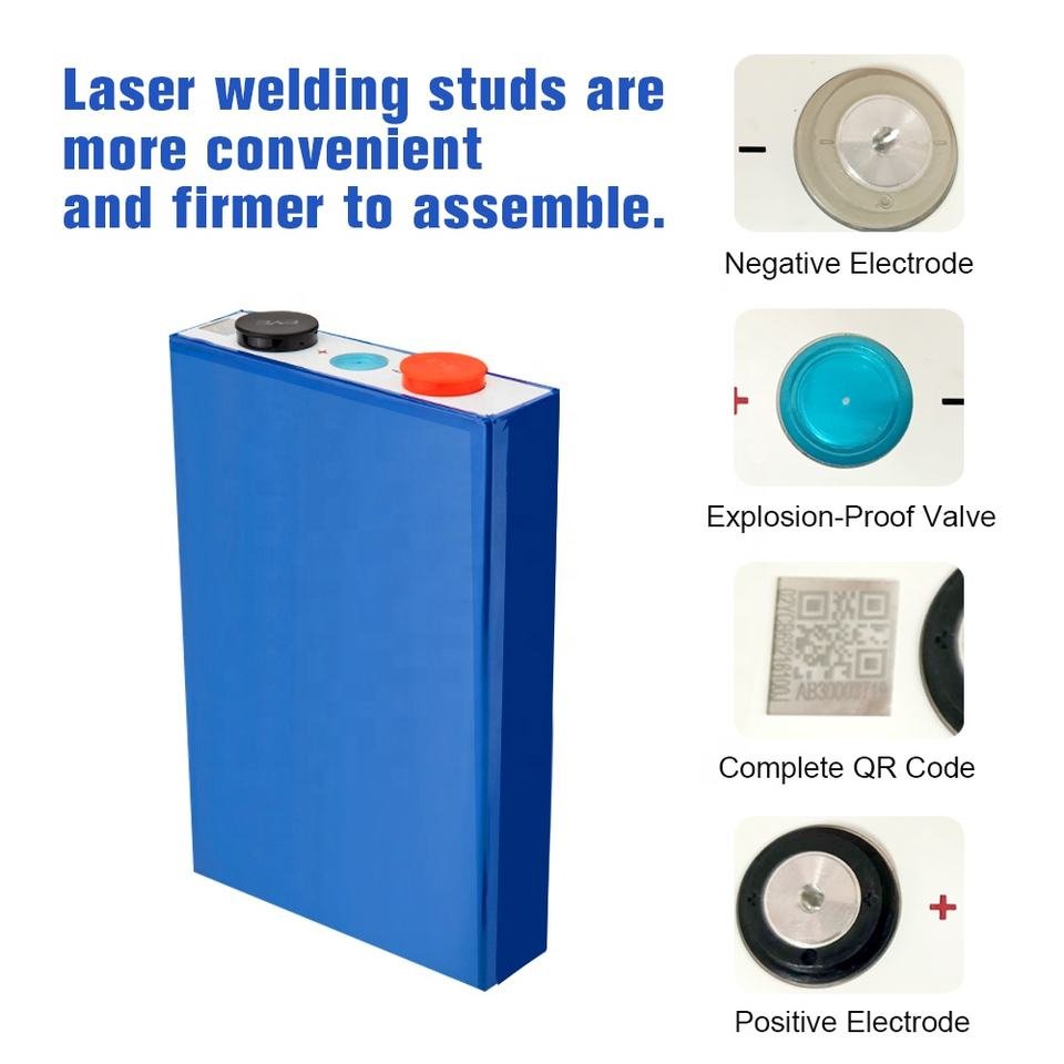 100% New brand EV e LF105 Lifepo4 Battery cell 3.2v 100ah 105ah solar lithium ion battery