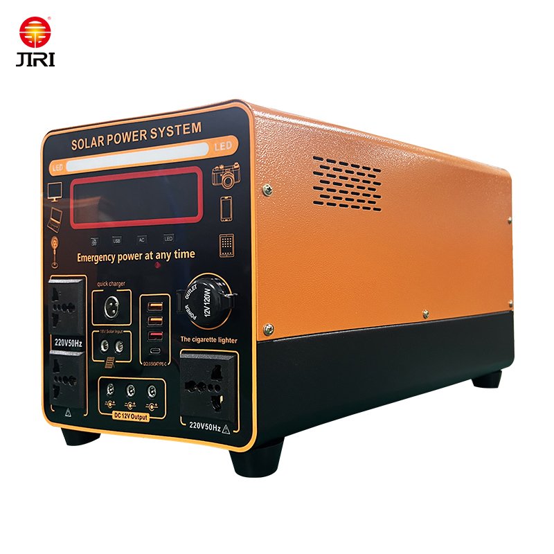 600W Portable Lifepo4 Battery Generator Emergency Solar Power Station
