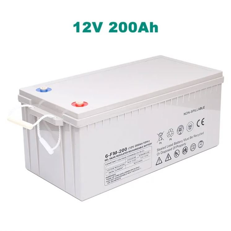 2024 Hot Sale Deep Cycle Gel Battery 12v 200ah Batterie Lead Acid Battery