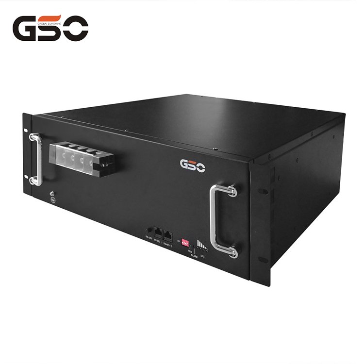 GSO battery lifepo4 48v 50AH Rack-LiFePO4 Battery Use the cell 3.2V 50AH to form can be used as a battery wall