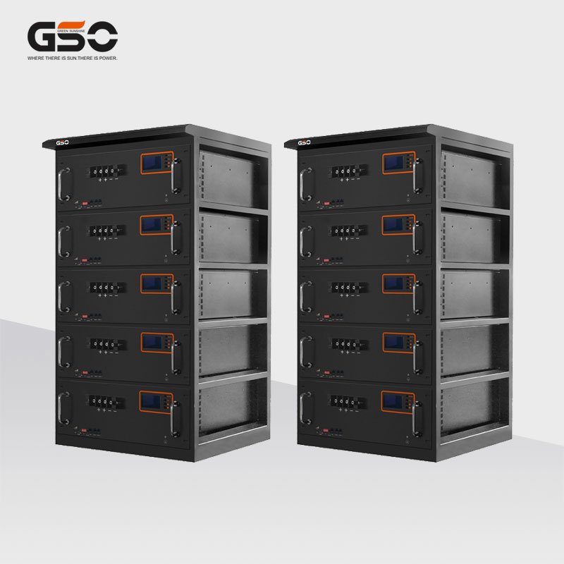 GSO battery lifepo4 48v 50AH Rack-LiFePO4 Battery Use the cell 3.2V 50AH to form can be used as a battery wall