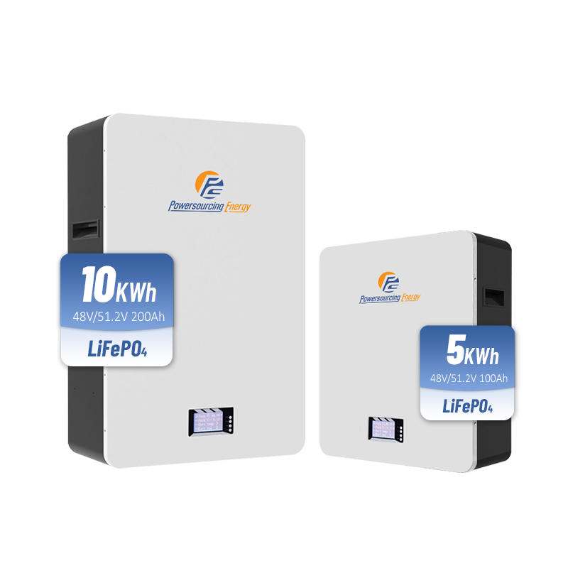 Czpowersourcing Power wall Battery 5Kwh 10Kwh 48V 100Ah 200Ah Lithium Ion Lifepo4 Batteries Hybrid Inverter Home Battery with ce