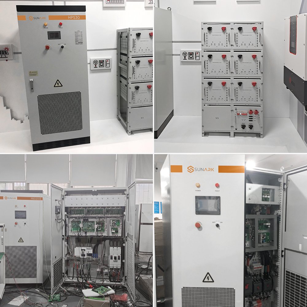 Sunark Complete Set Solar Energy System 400Kva 450 Kva 500Kva Commercial Industrial Use Hybrid Solar System