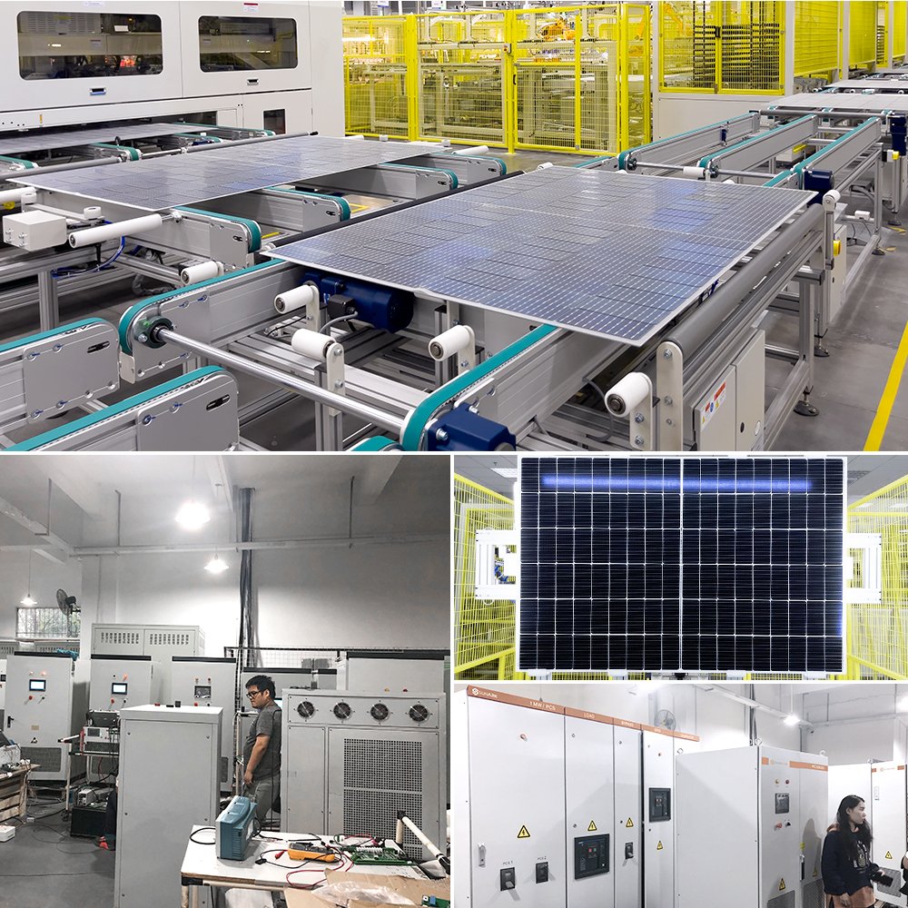 Sunark Complete Set Solar Energy System 400Kva 450 Kva 500Kva Commercial Industrial Use Hybrid Solar System