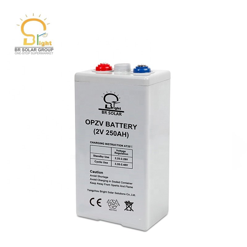 2V 200AH 1000AH 2000AH 3000AH Valve Regulated Lead Acid Tubular Plate Battery Solar OPZV OPZS Battery