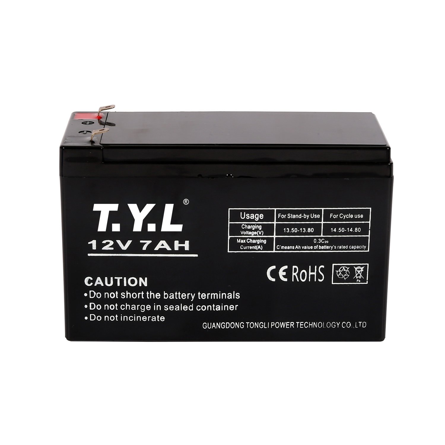 T.Y.L Lead Acid Solar Battery 12V 7AH 9AH 12AH 17AH no Maintenance Low Self Discharge high efficient