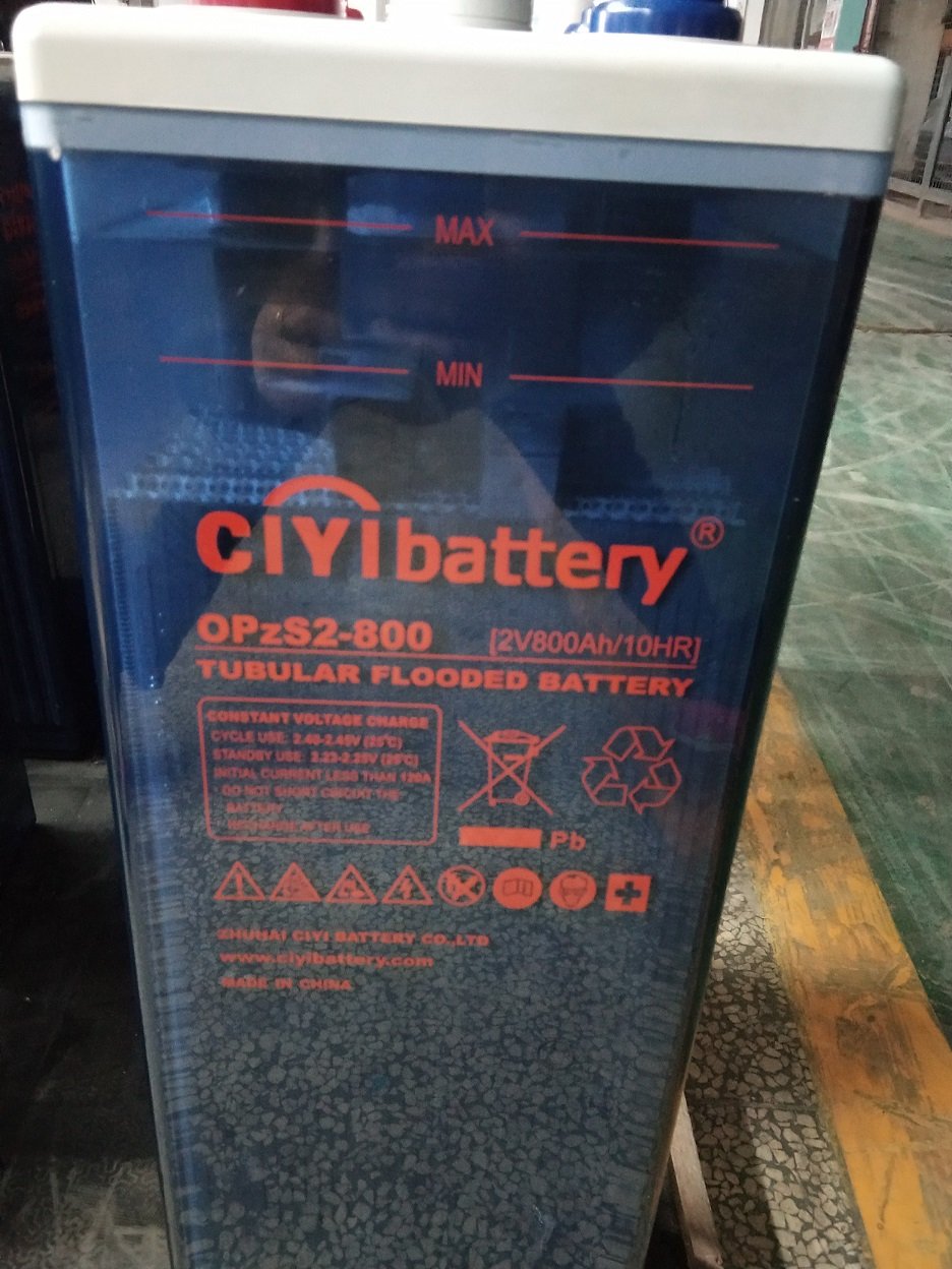 26 Years Super Quality Long Life Solar Power Storage Battery OPZS 2V BATTERY 24V 48V 800AH 1000Ah BATTERY