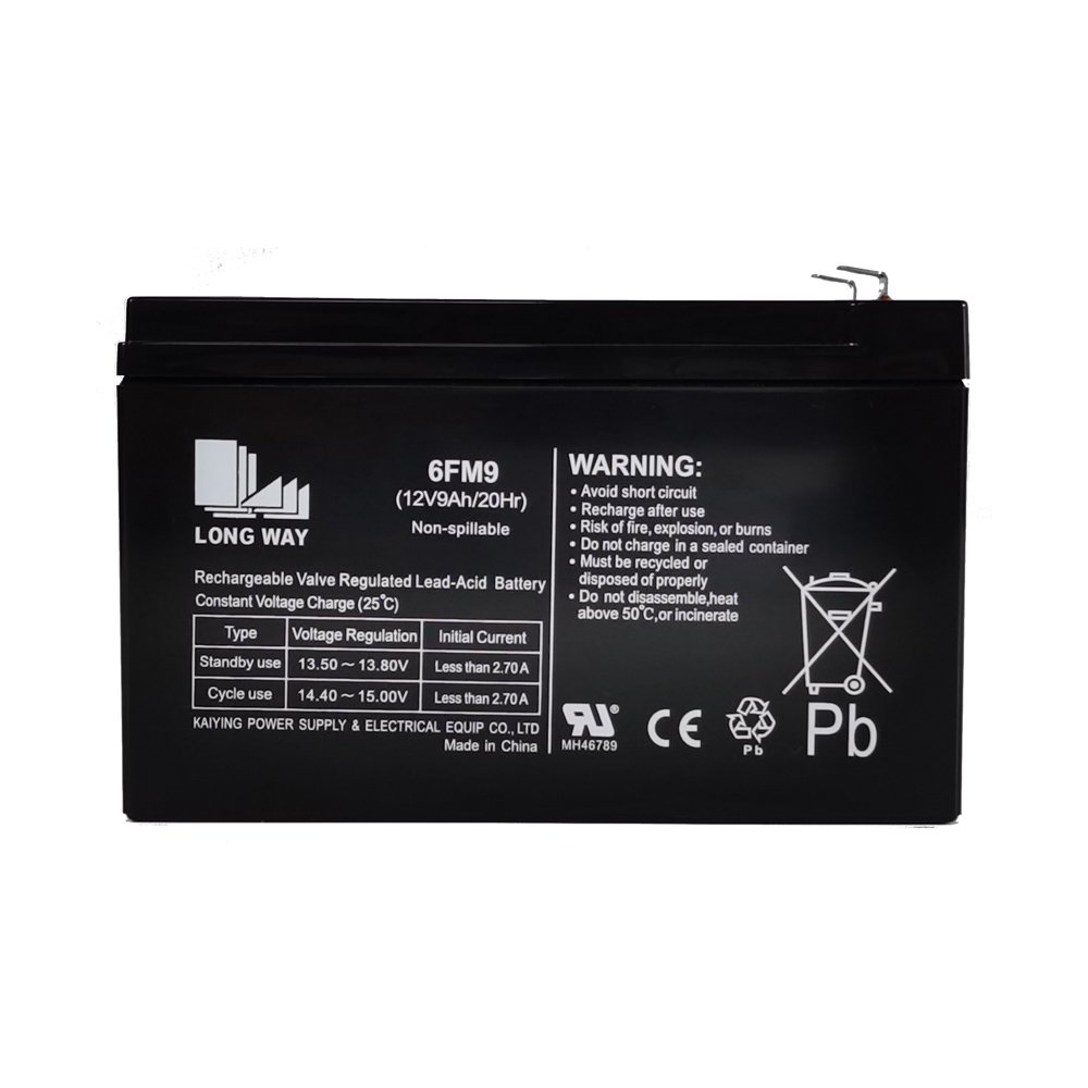 Hot selling 12V9Ah AGM battery lead acid battery technology for backup power electric tool