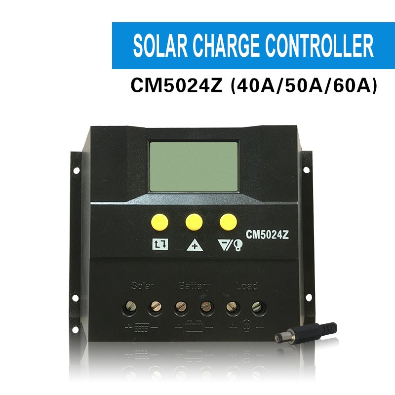 Wholesale high quality 30A 40A 50A 60A solar charge controller cm5024z