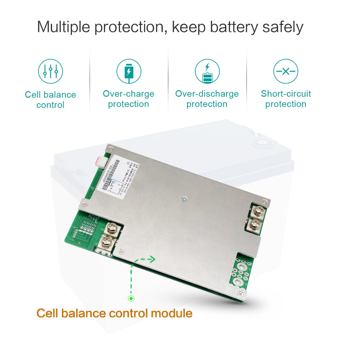 YABO High Quality Green Power Rechargeable Battery 12V 100Ah 12.8V LiFePO4 Lithium Ion LiFePO4 Battery Packs