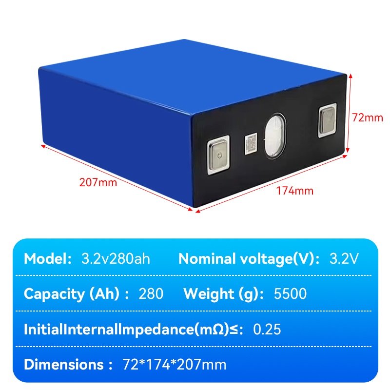 3.2v 200Ah 280Ah 300ah 310 320ah 340ah house system car lifepo4 packs solar lithium energy storage battery lithium ion batteries